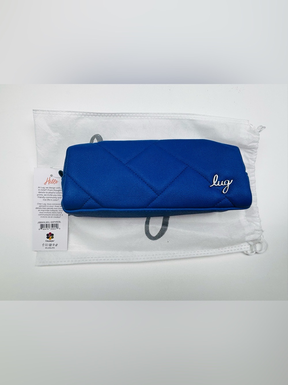 NWT Lug SAPPHIRE JIB Cosmetic Pouch